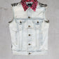 Saint Laurent Paris SS16 Runway Surf Sound Denim Vest