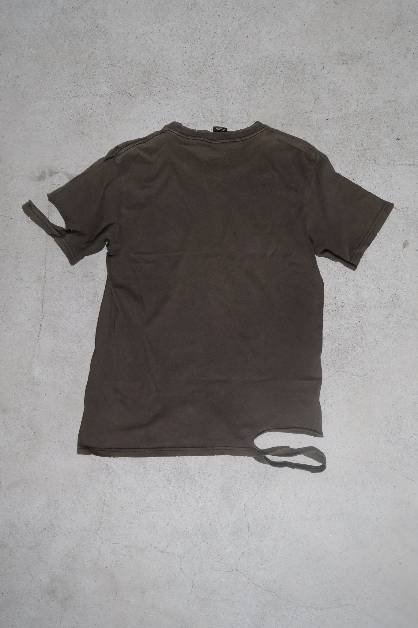 Number (N)ine SS04 Anti War Distressed Tee