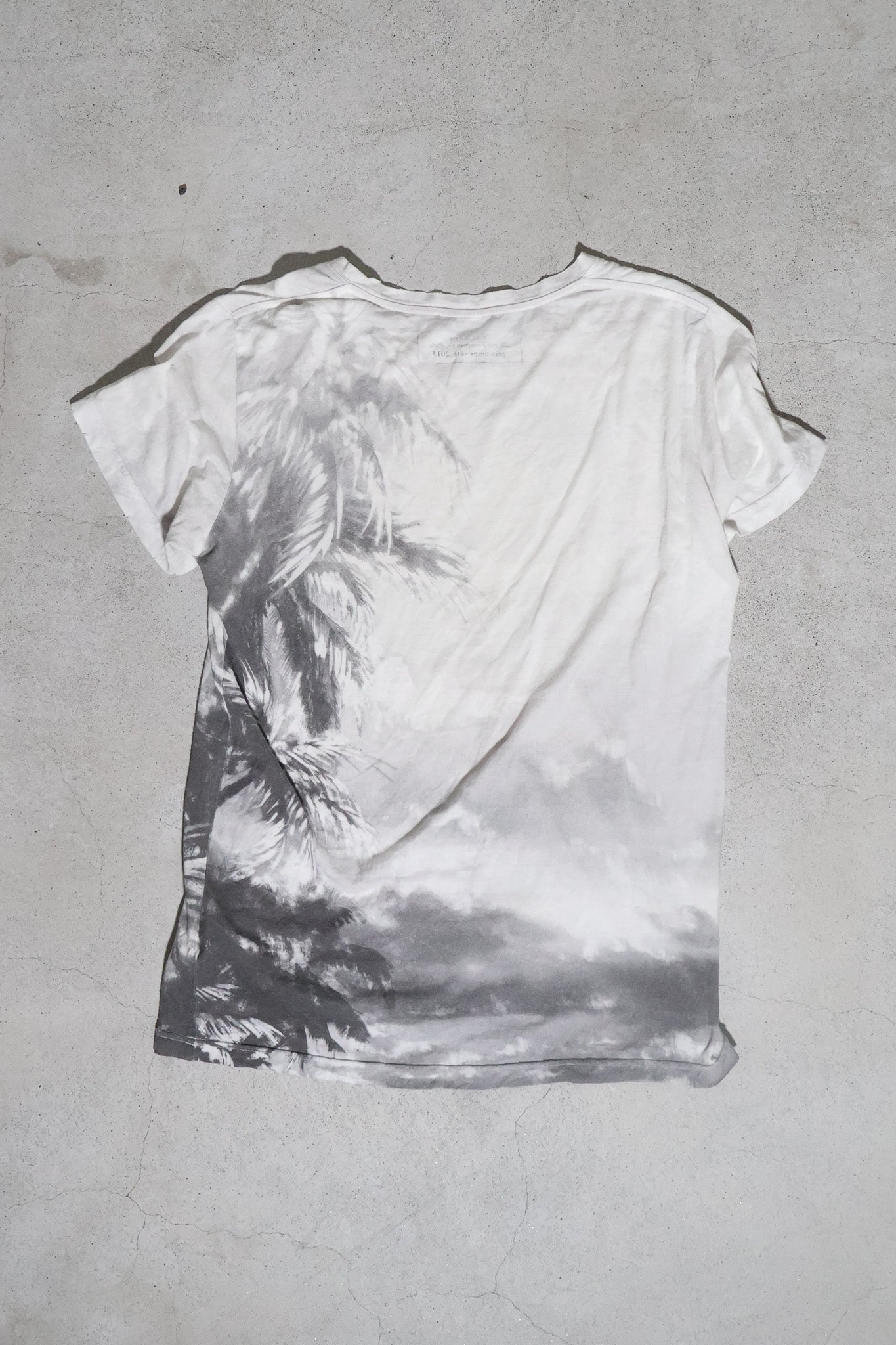 Balmain SS13 Palm Tree Print Tee