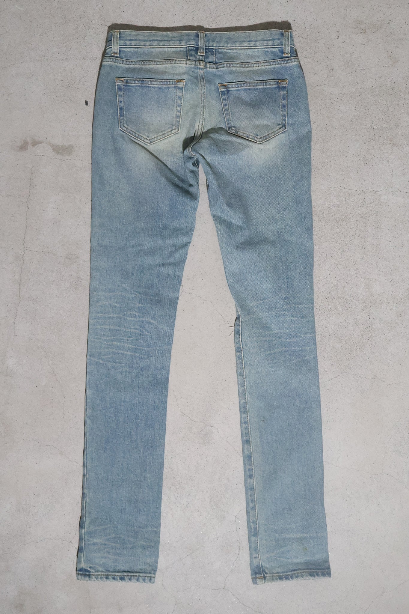 Saint Laurent Paris AW16 D01 Skinny Low Rise Denim