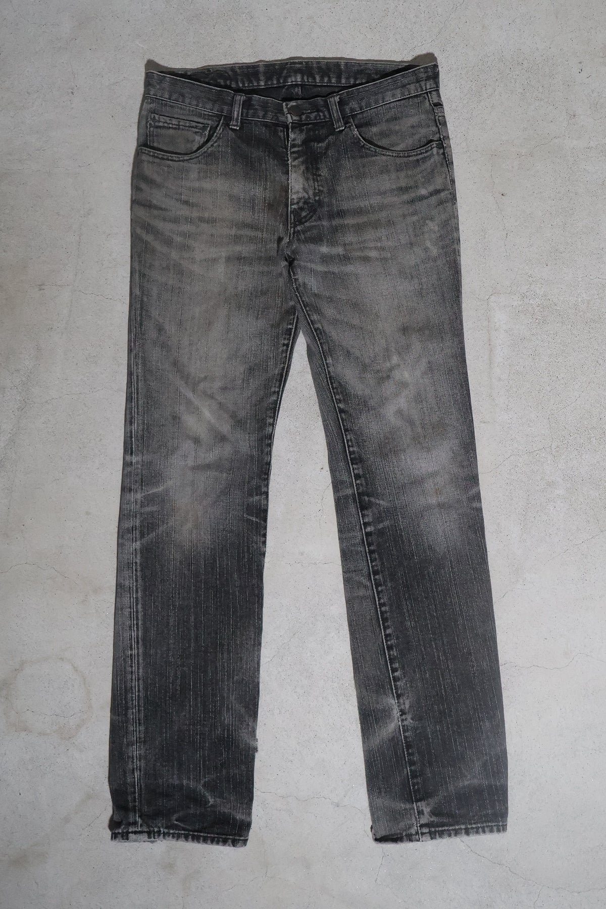 Number (N)ine SS04 Double Pocket Crying Heart Denim