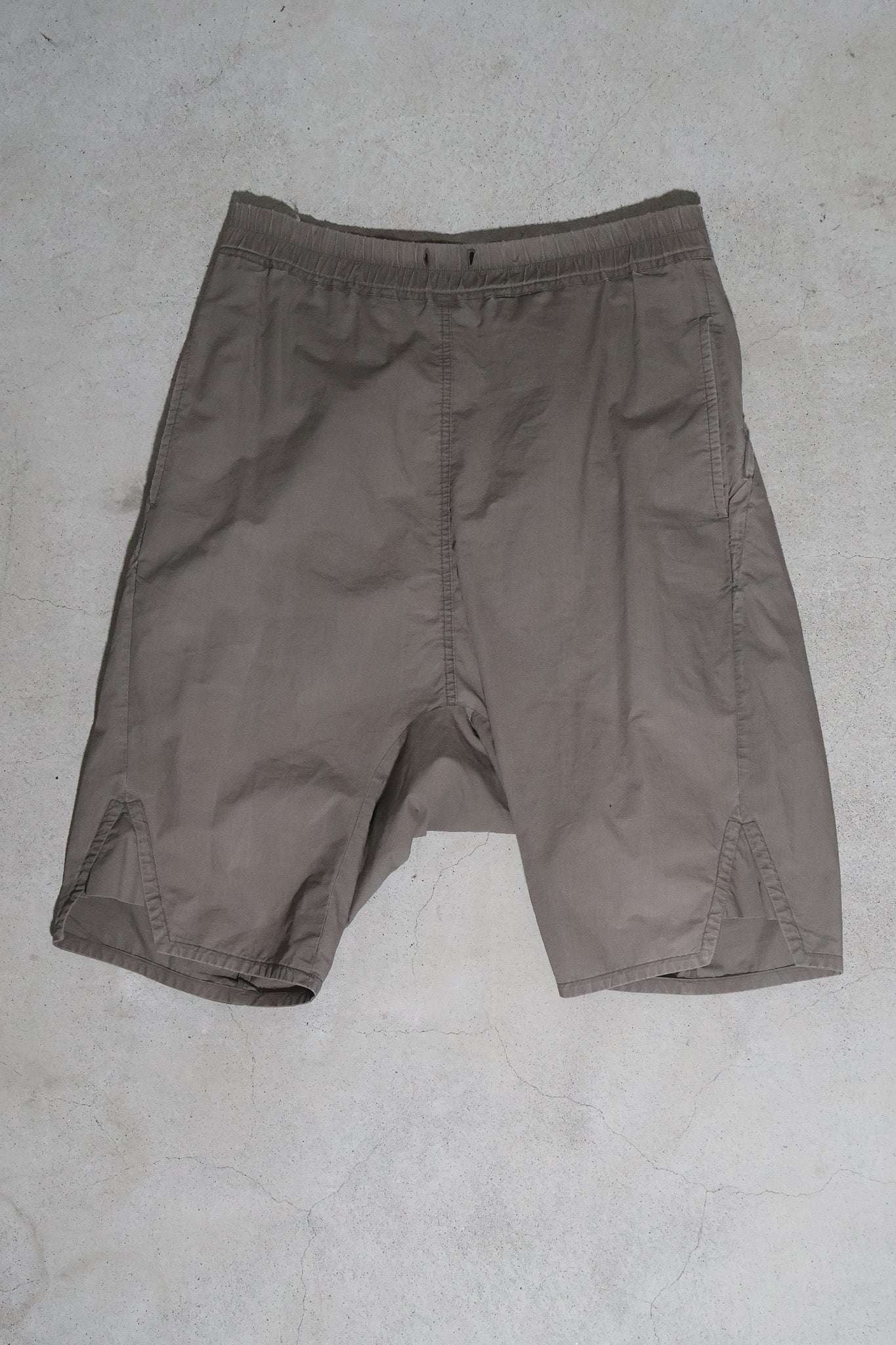 Rick Owens Dark Dust Corduroy Pod Shorts
