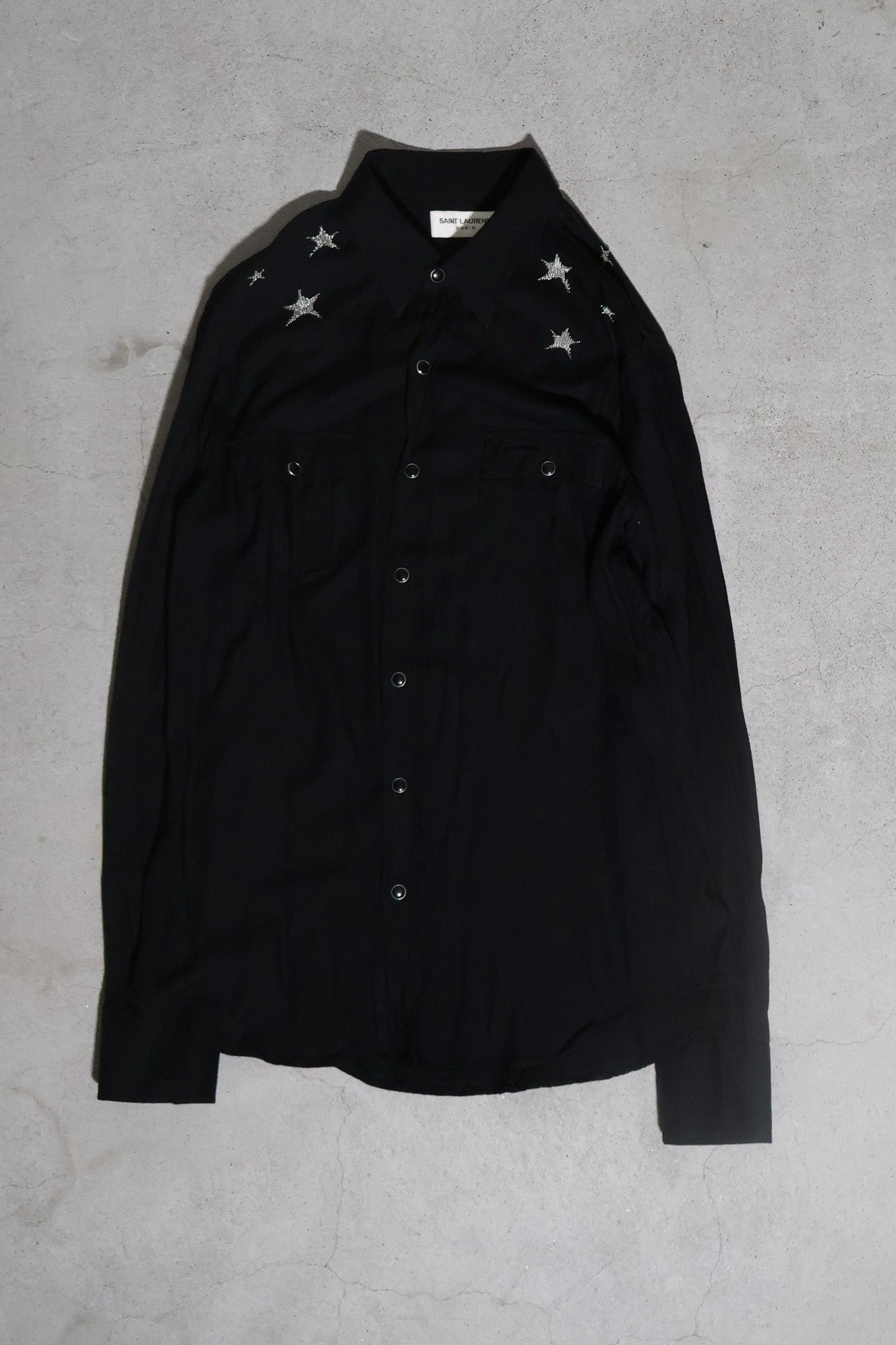 Saint Laurent Paris AW16 Chainmail Star Shirt
