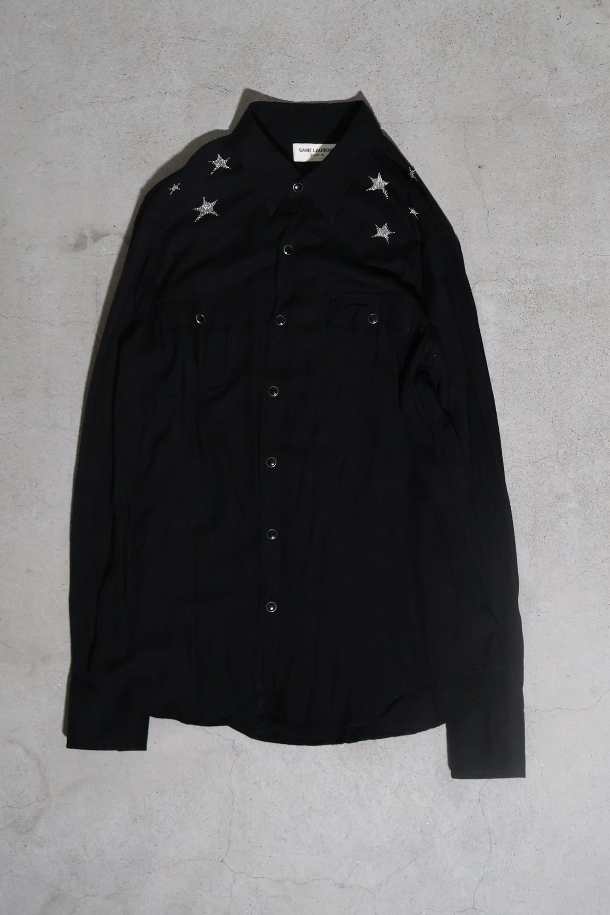 Saint Laurent Paris AW16 Chainmail Star Shirt