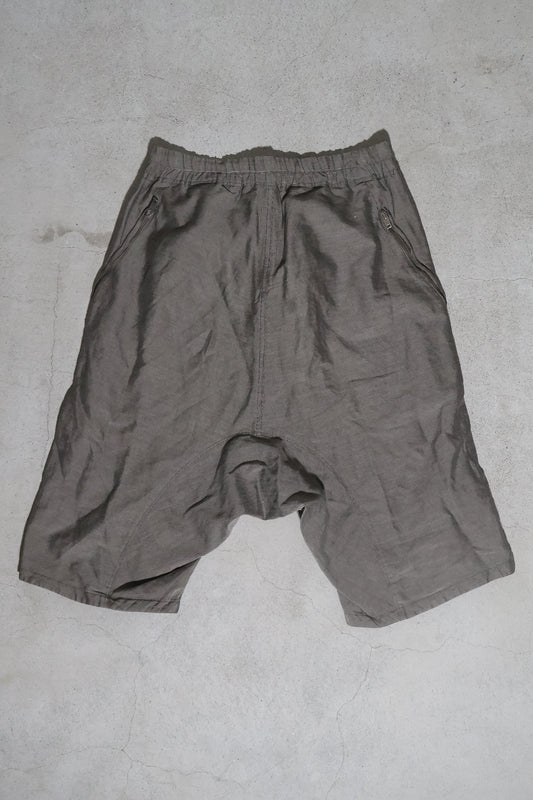 Rick Owens Dark Dust Zipper Pocket Pod Shorts