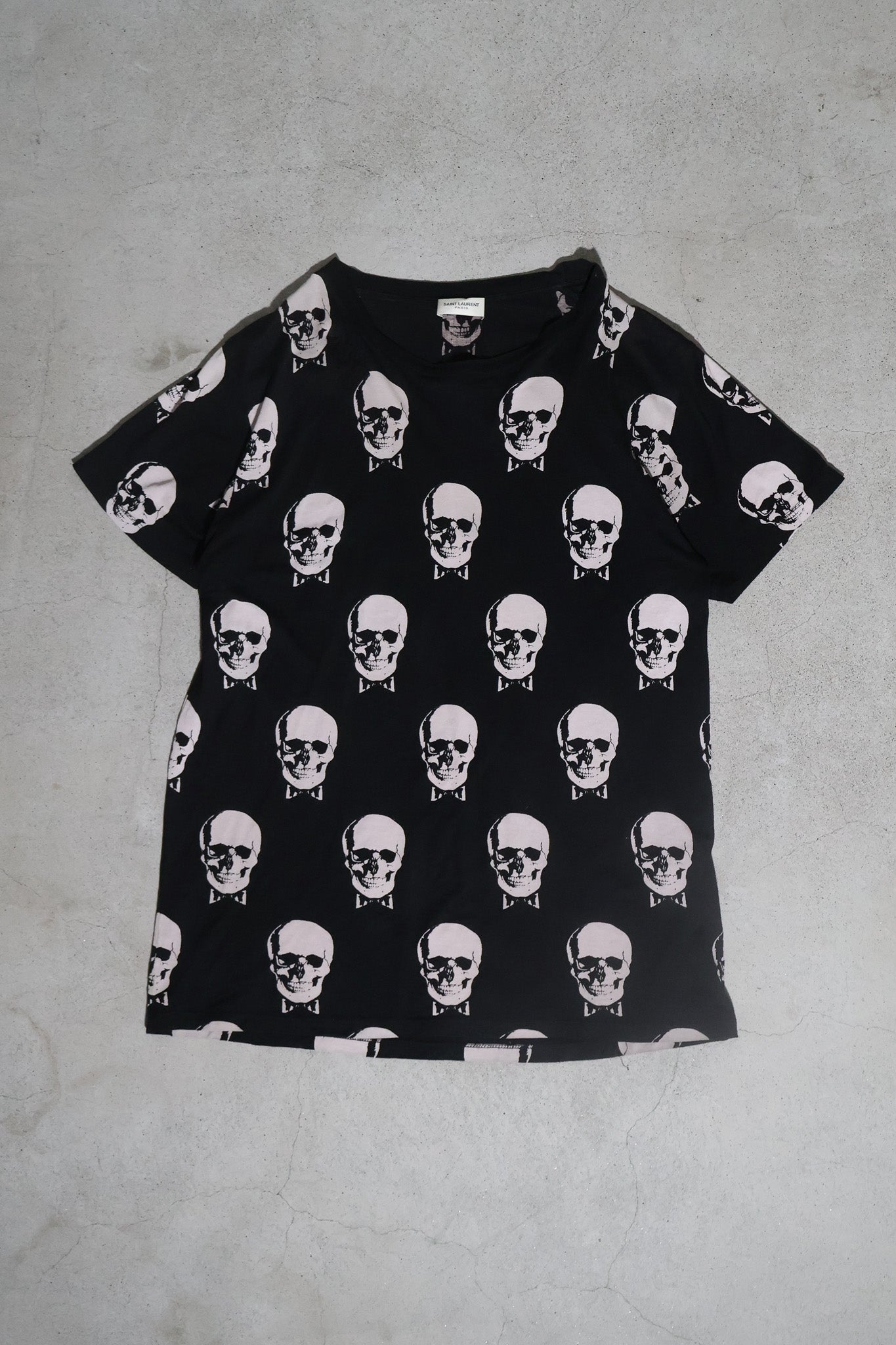 Saint Laurent SS15 Skull Tee