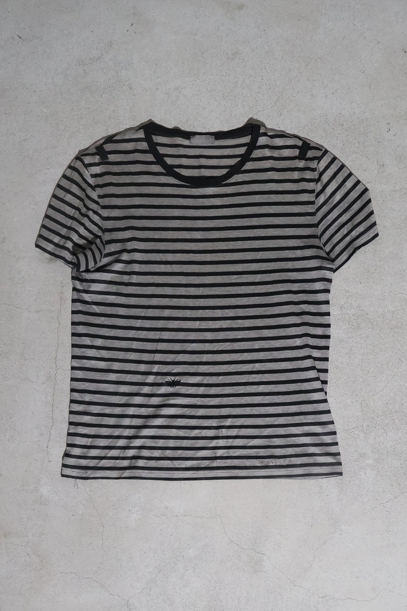 Dior Homme AW04 VOTC Leather Shoulder Tee