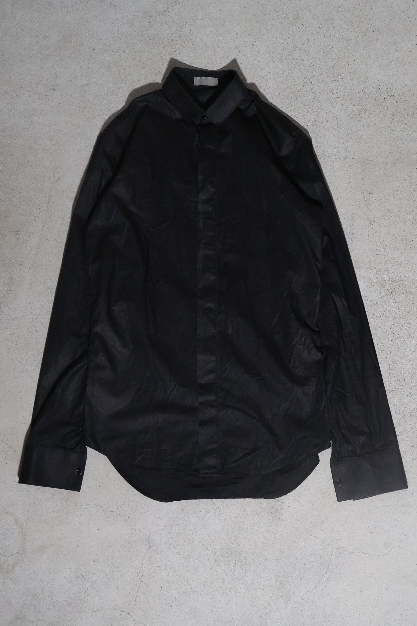Dior Homme AW08 Coated Collared Shirt