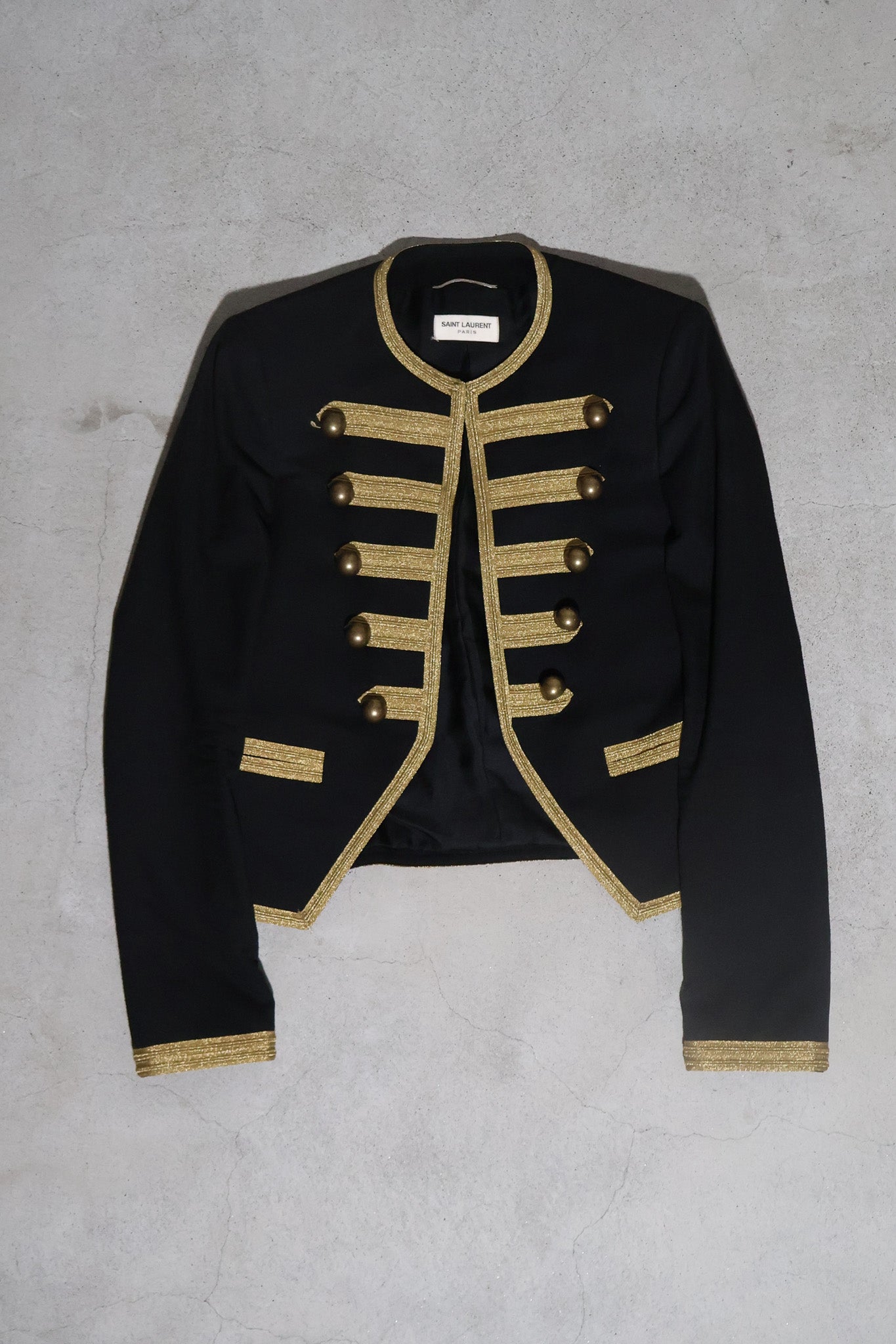 Saint Laurent SS15 Runway Napoleon Jacket