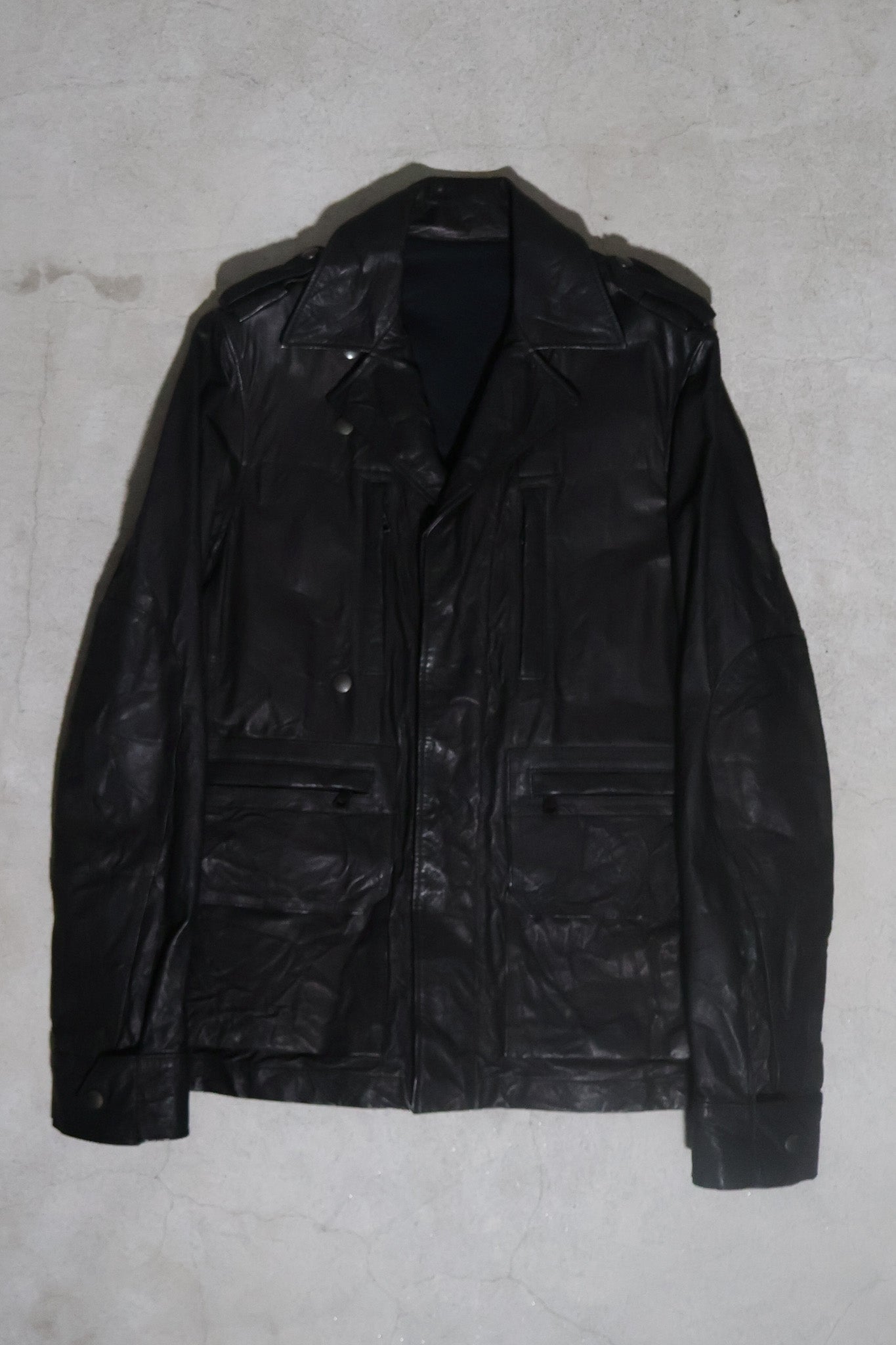 Balmain SS11 M65 Leather Jacket