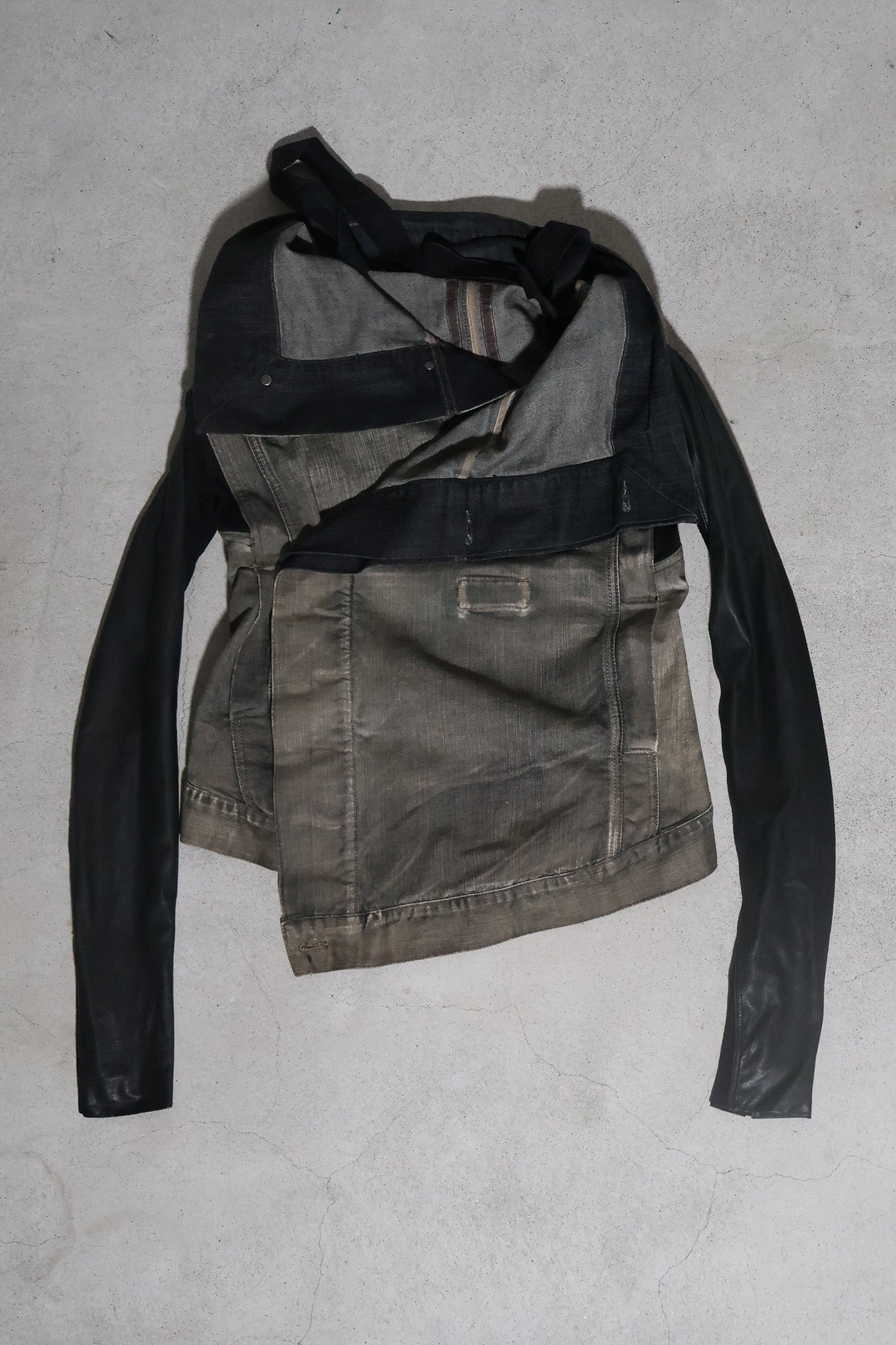 Rick Owens 2000s Dark Dust Hybrid Jacket