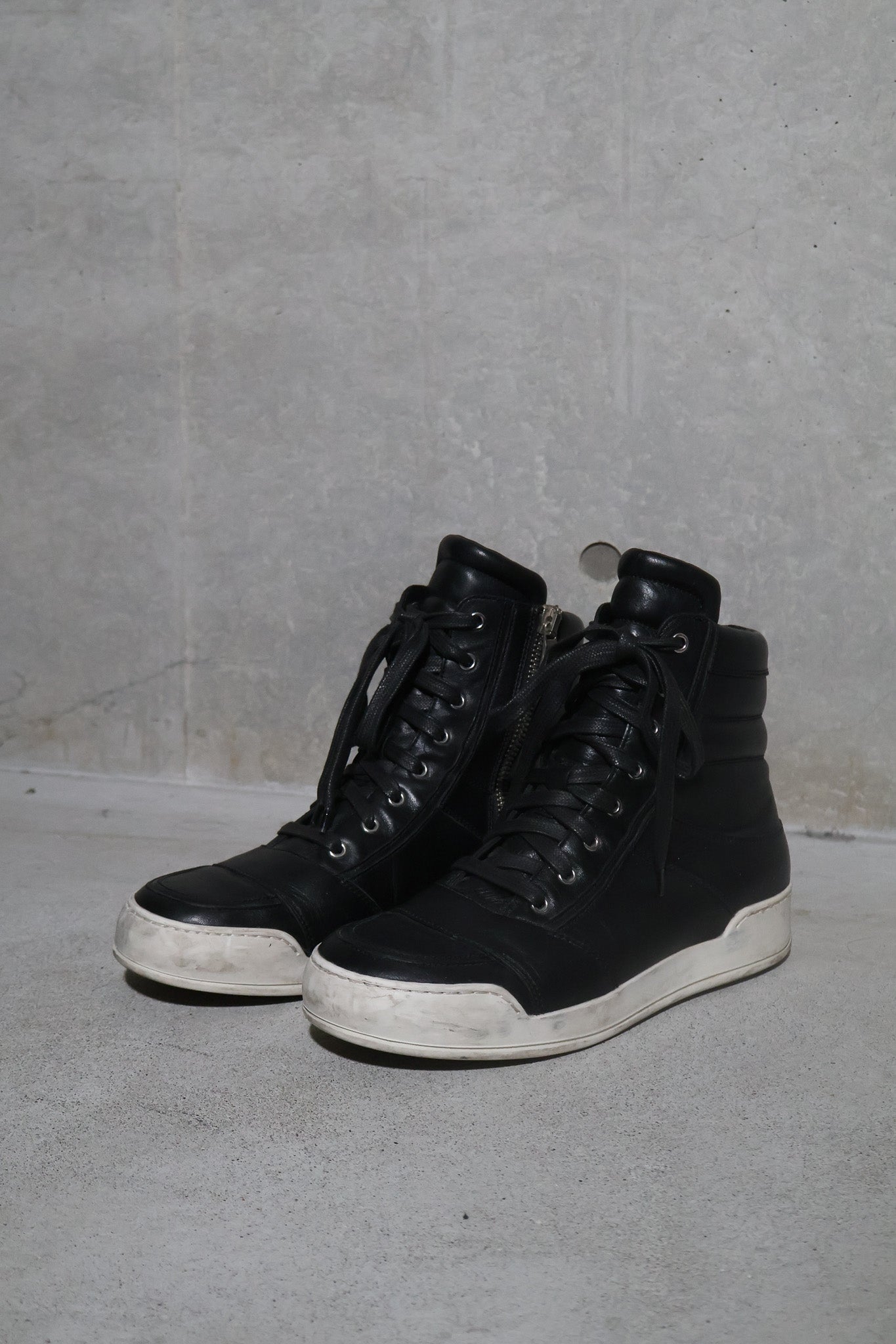Balmain SS12 High Top Sneakers