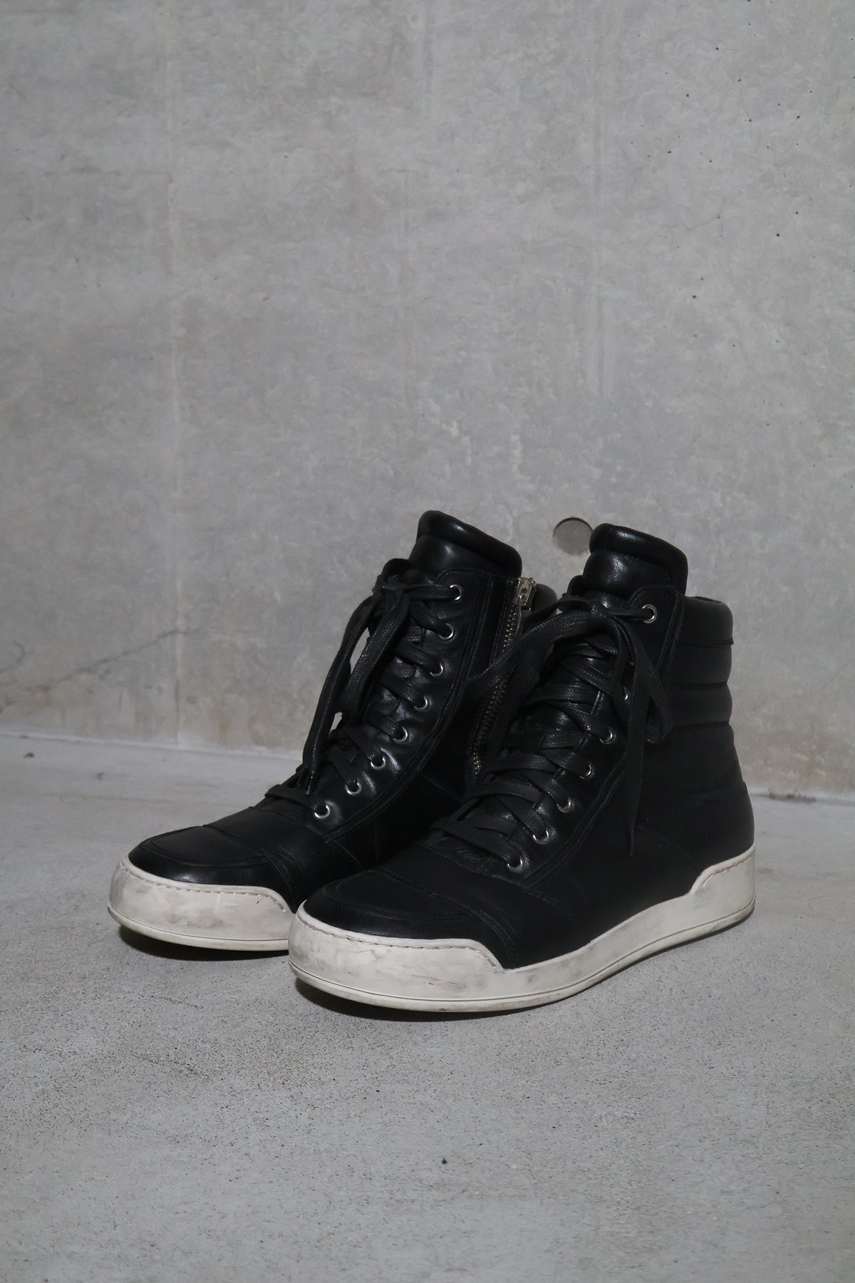 Balmain SS12 High Top Sneakers
