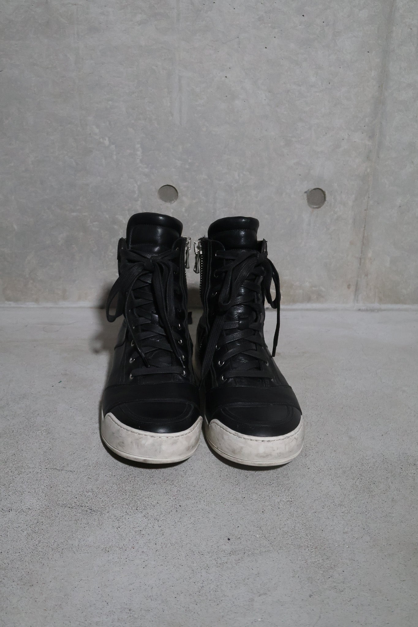 Balmain SS12 High Top Sneakers
