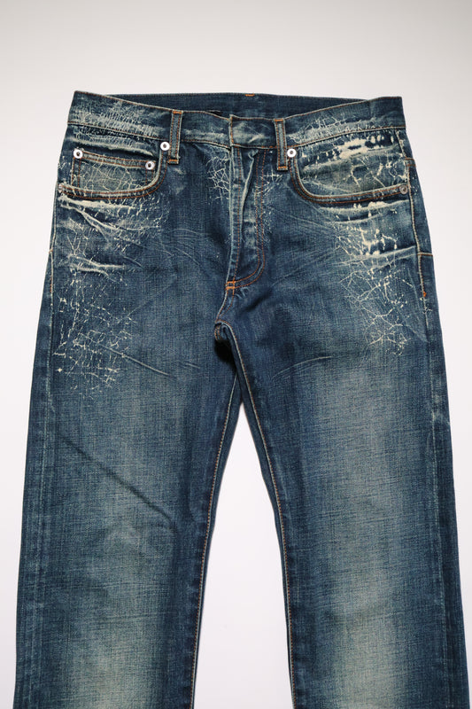 Dior Homme SS07 Spiderweb Denim