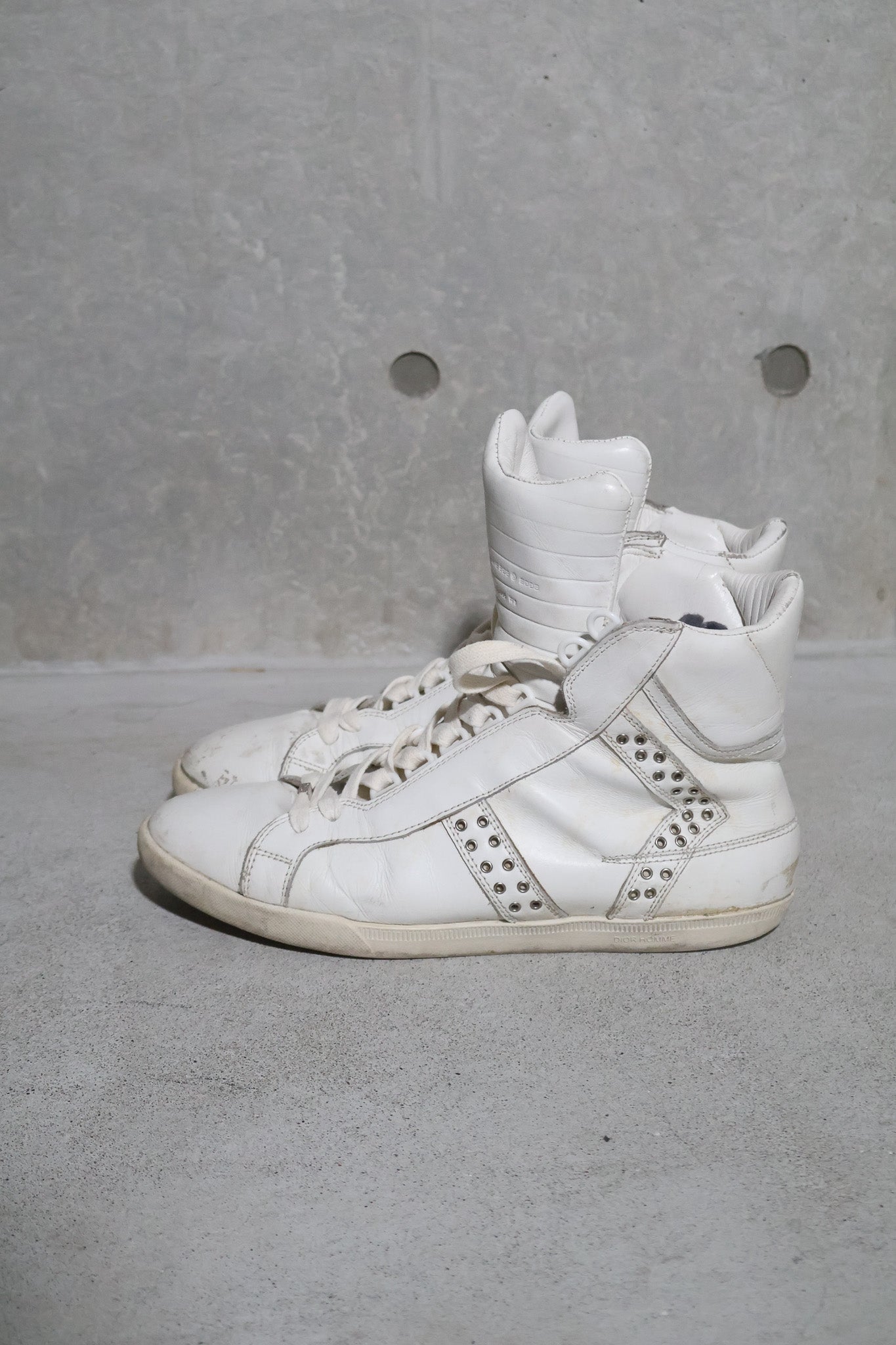 Dior Homme SS04 Sample Studded Strip Sneaker
