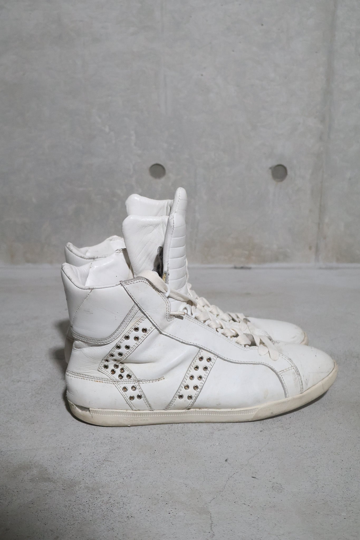 Dior Homme SS04 Sample Studded Strip Sneaker
