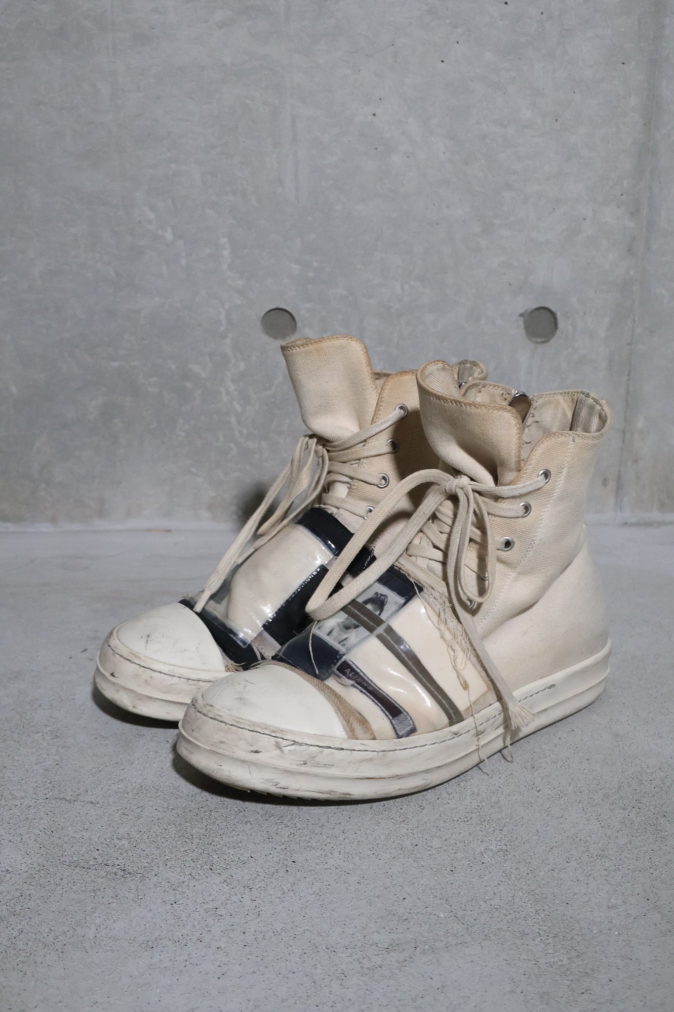 Rick Owens SS19 Patchwork Babel Ramones