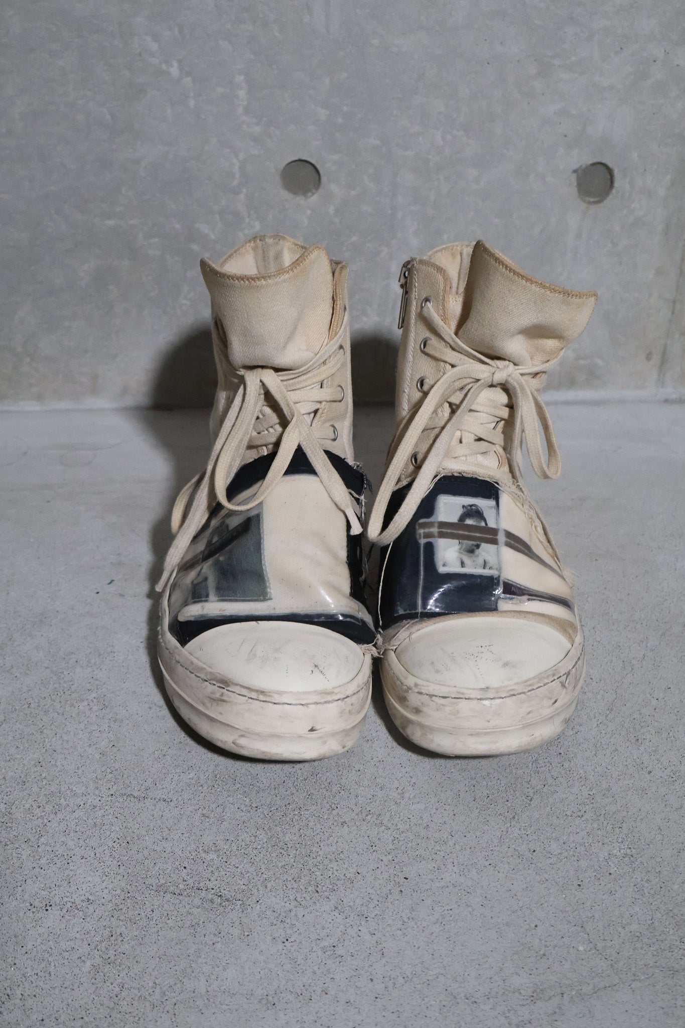 Rick Owens SS19 Patchwork Babel Ramones
