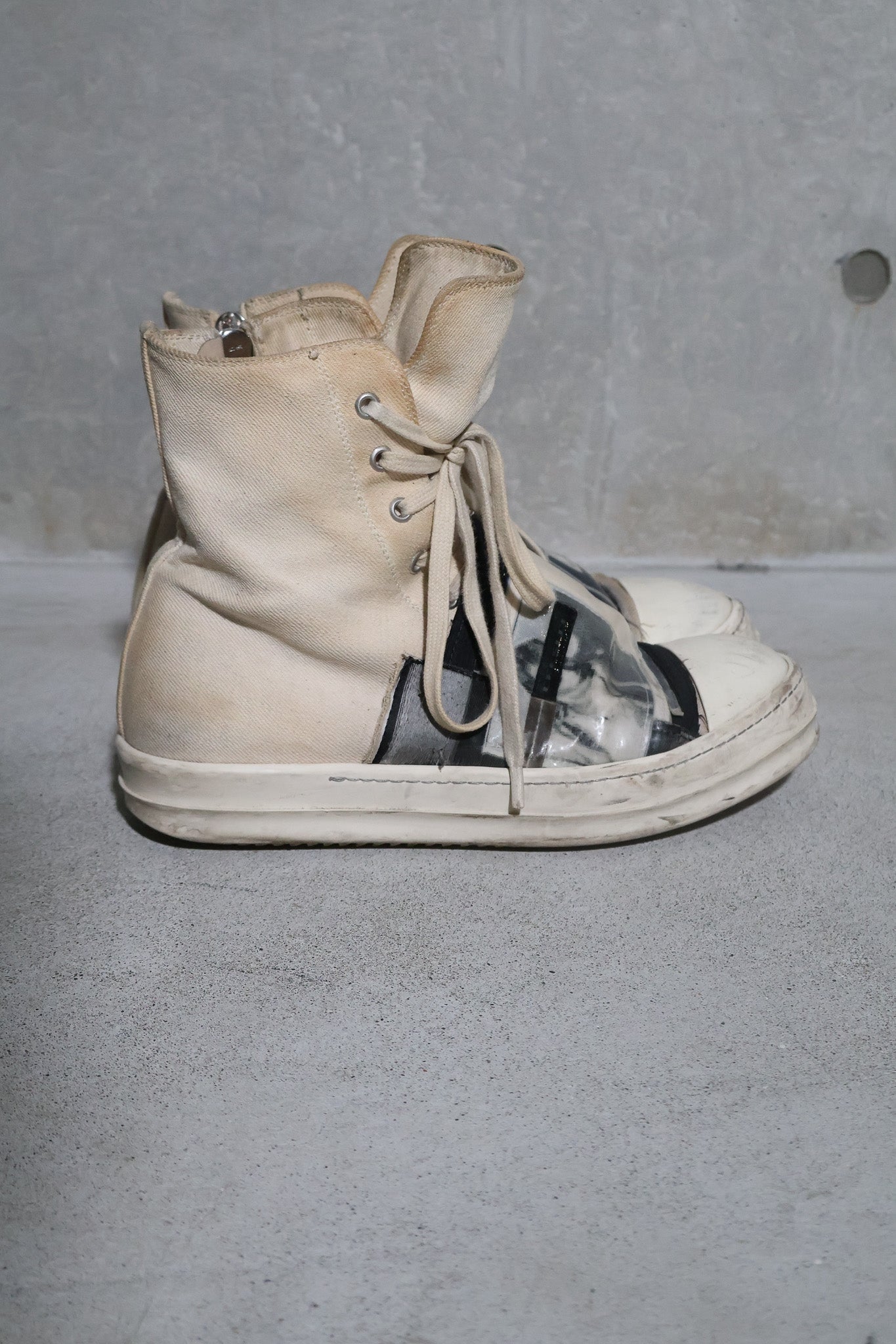 Rick Owens SS19 Patchwork Babel Ramones