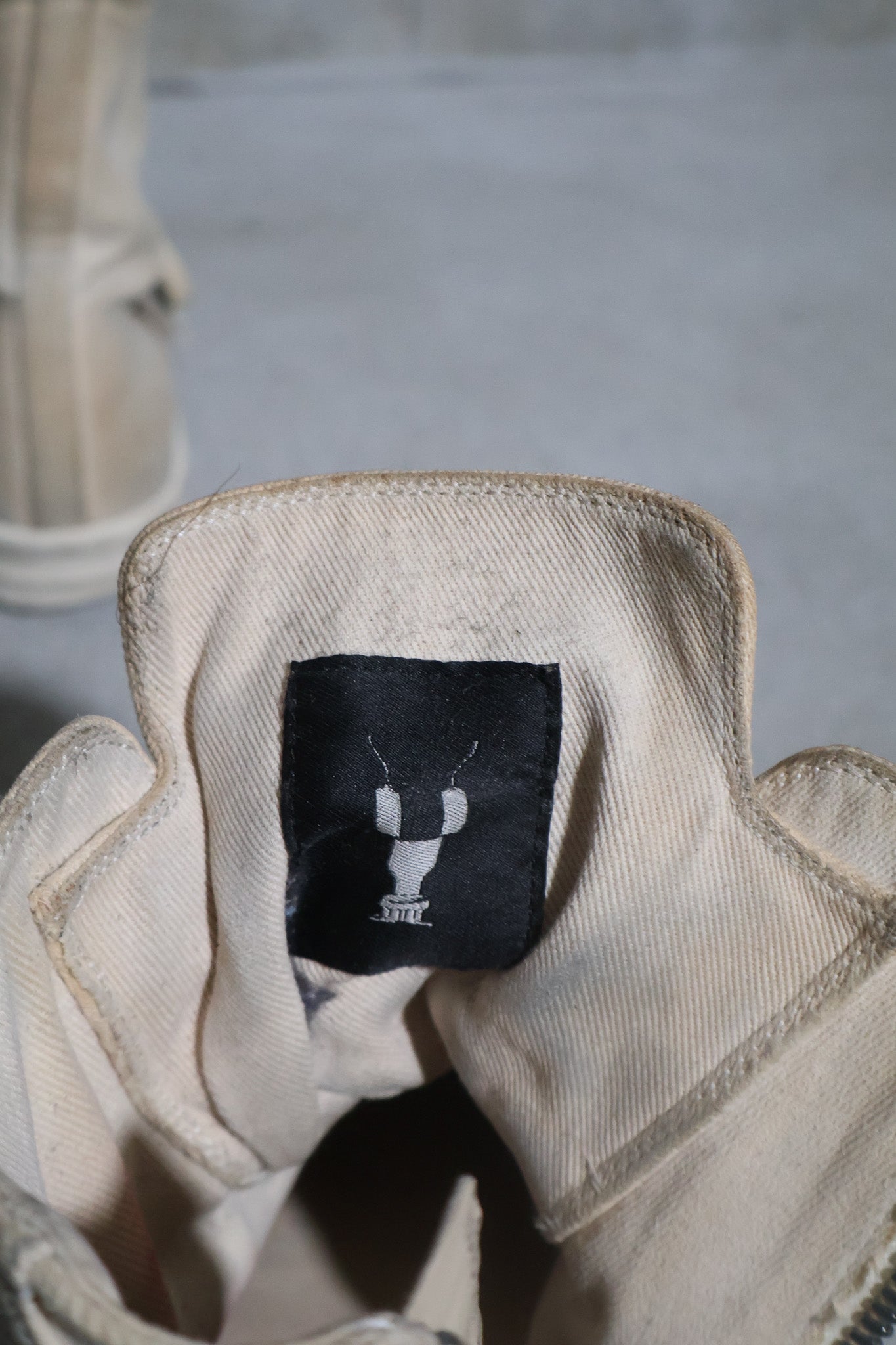 Rick Owens SS19 Patchwork Babel Ramones
