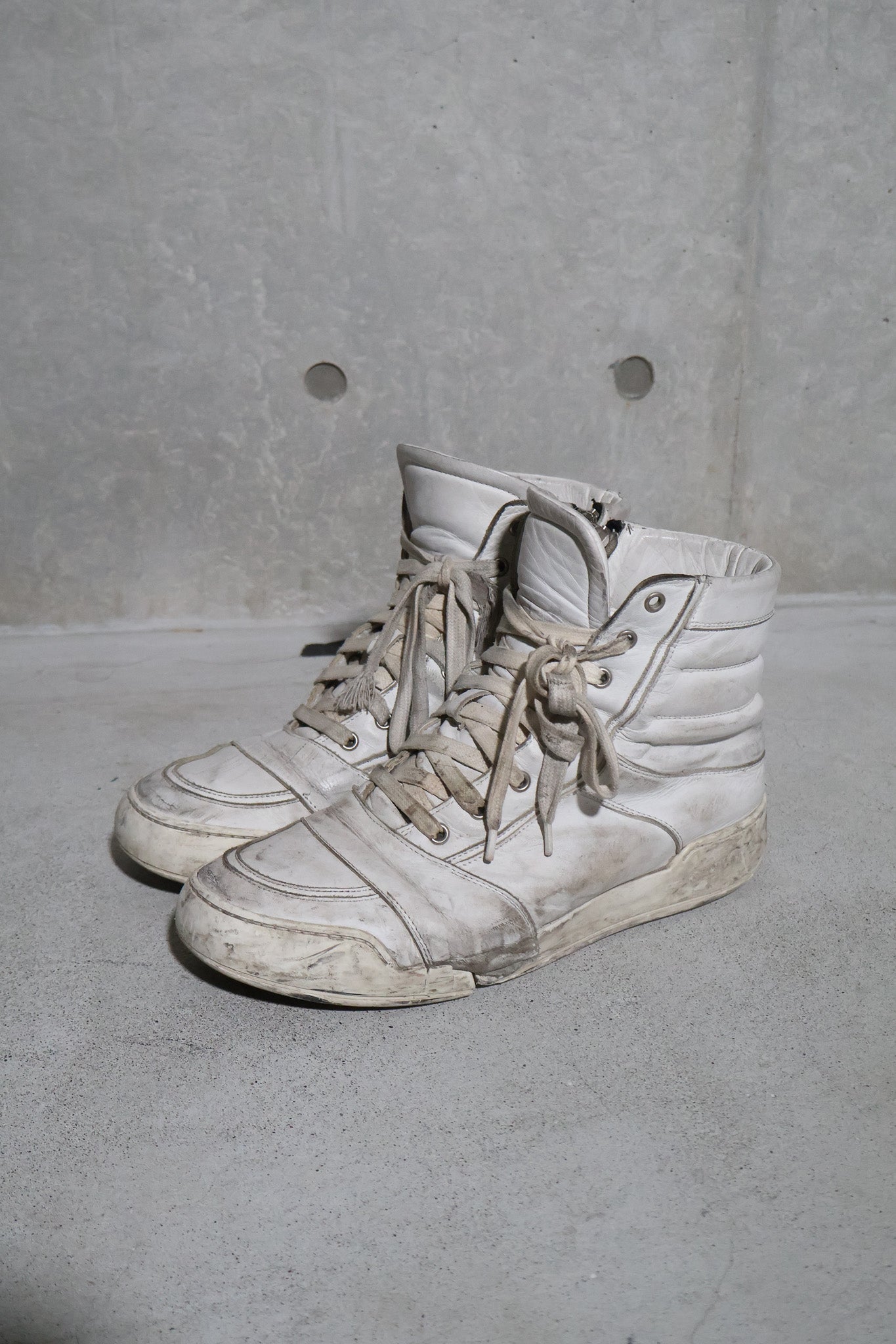 Balmain SS12 High Top Sneakers