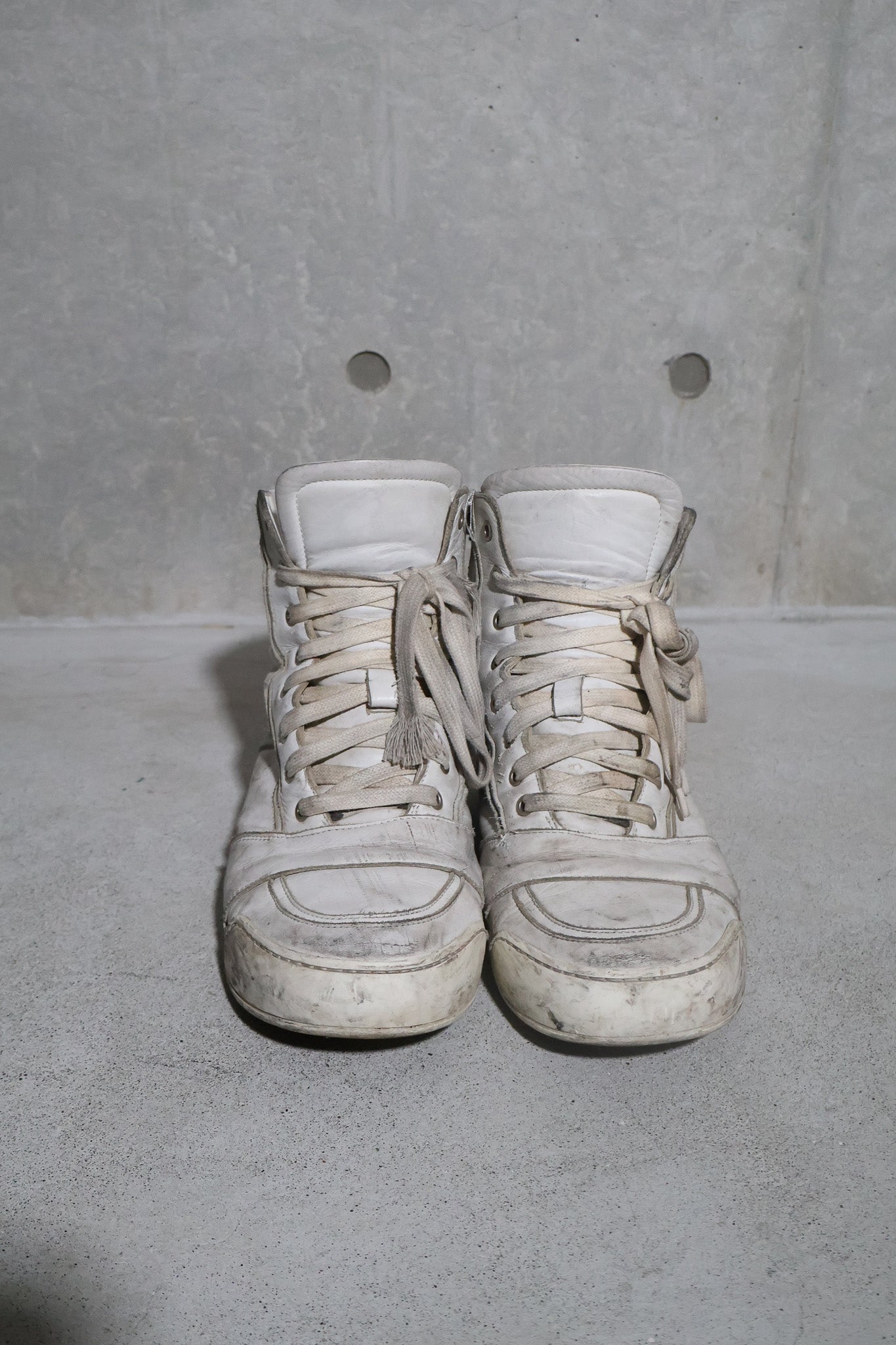 Balmain SS12 High Top Sneakers