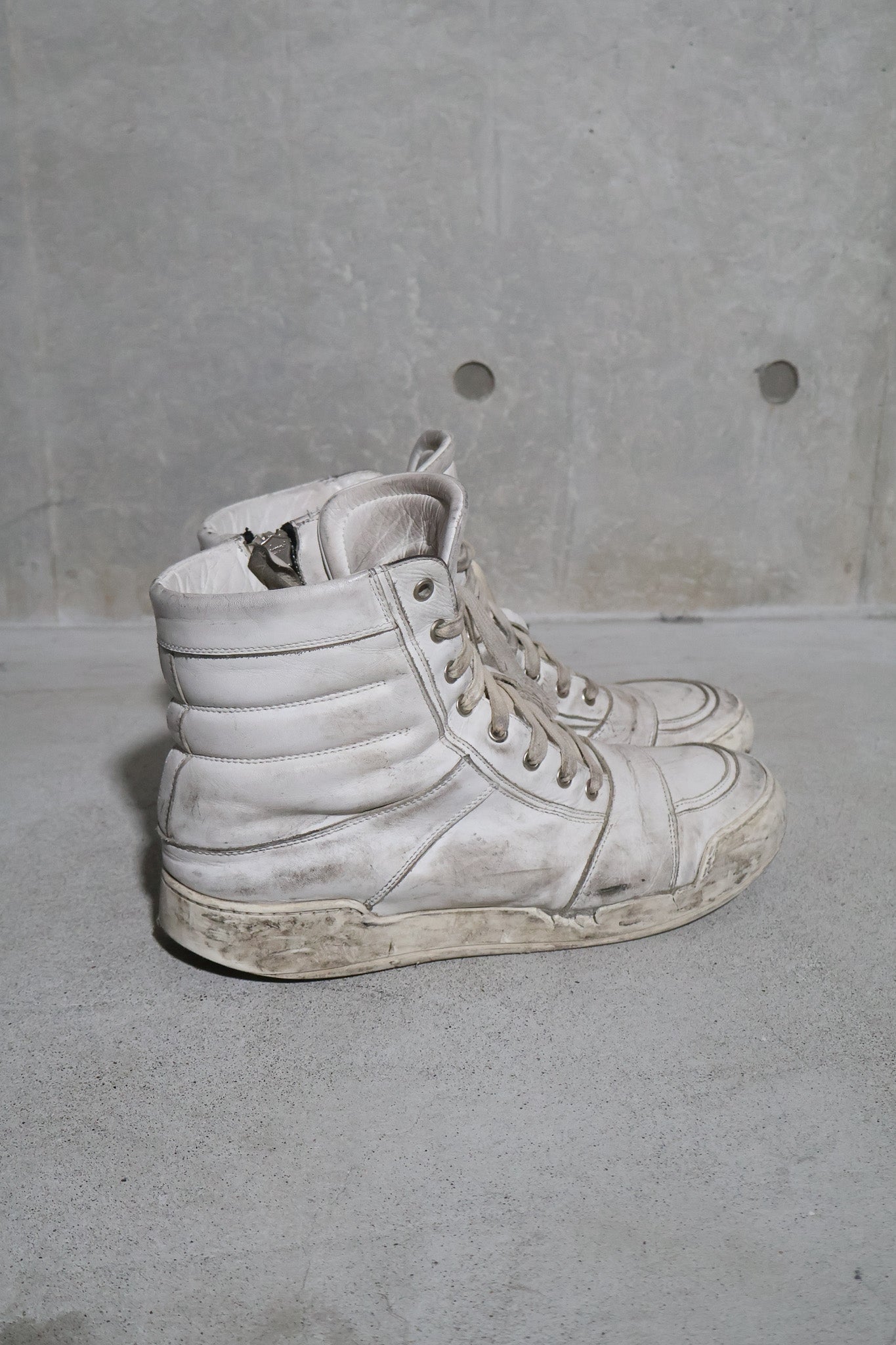 Balmain SS12 High Top Sneakers