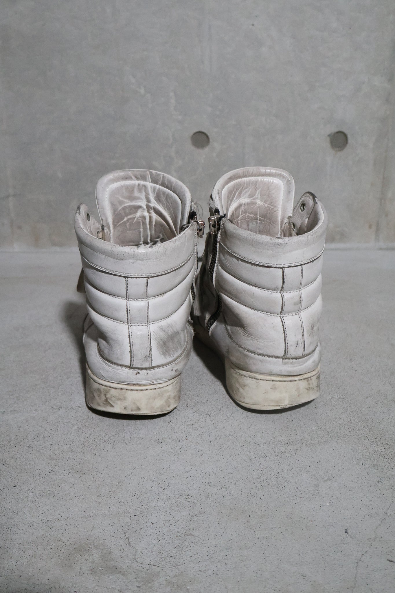 Balmain SS12 High Top Sneakers