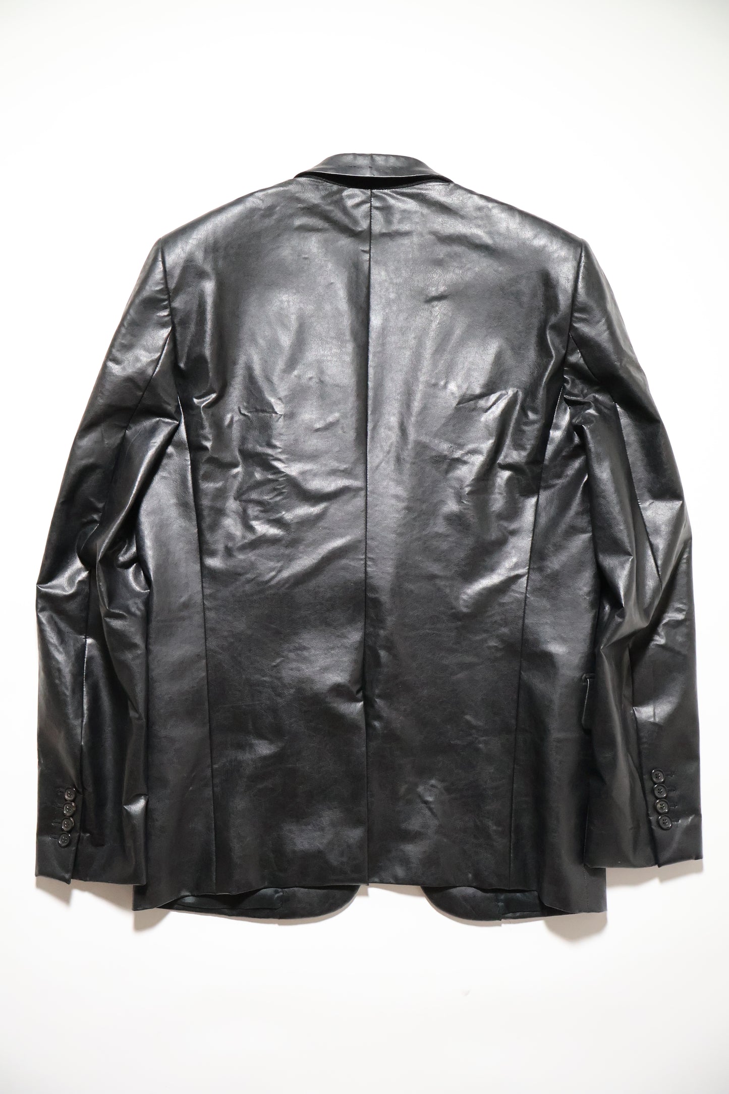 Dior Homme AW03 Luster PVC Coated Blazer