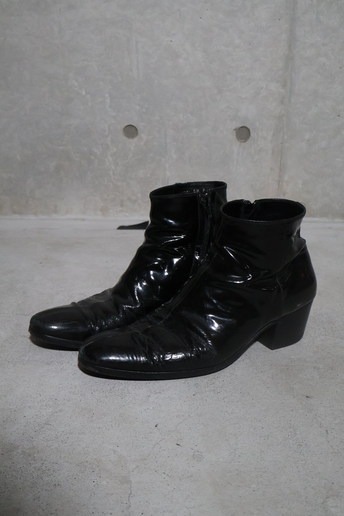 Dior Homme AW05 6.5 Cuban Heel Boots