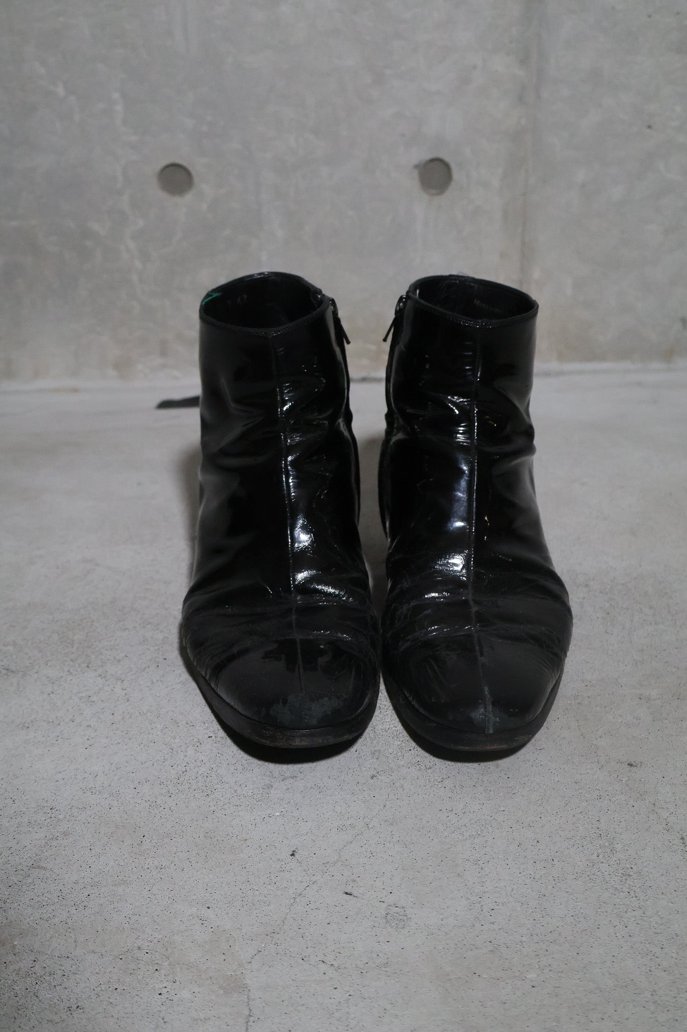 Dior Homme AW05 6.5 Cuban Heel Boots