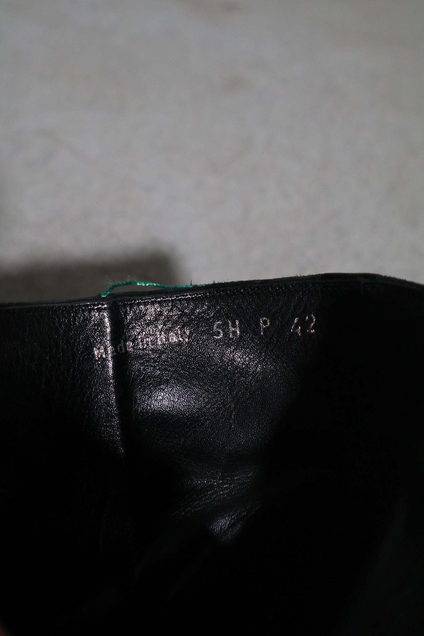 Dior Homme AW05 6.5 Cuban Heel Boots