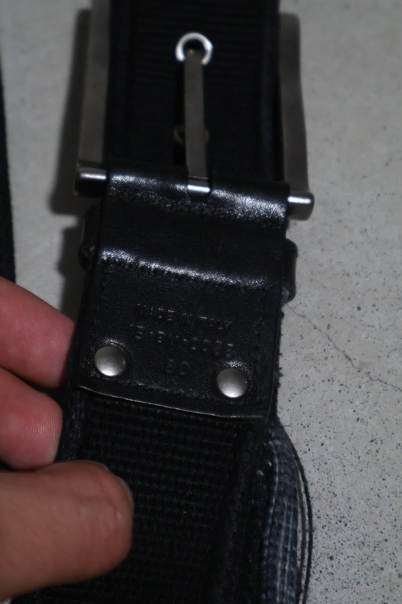 Dior Homme AW05 Eyelet Belt