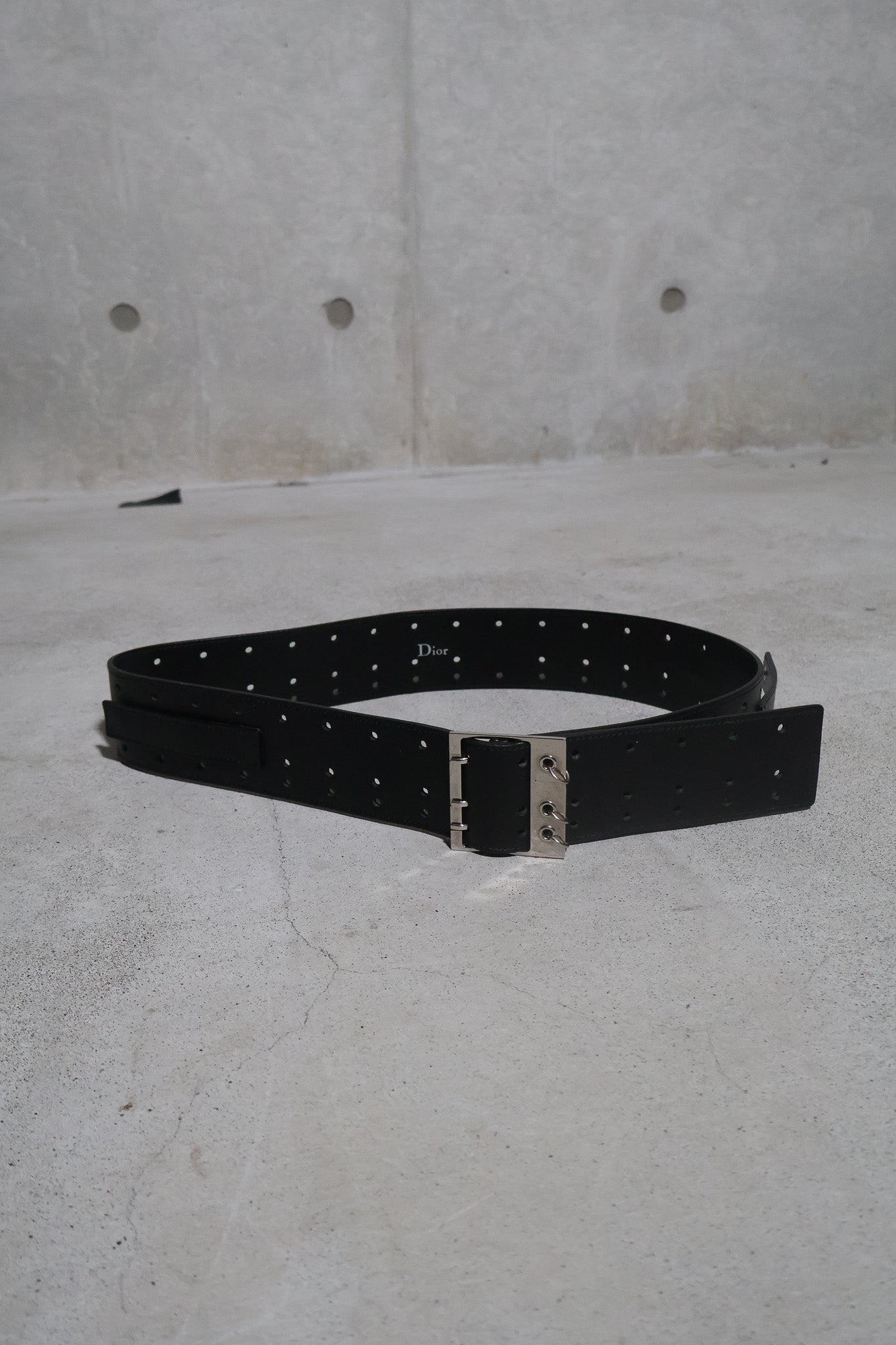 Dior Homme AW03 Pierced Luster Belt