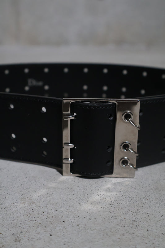 Dior Homme AW03 Pierced Luster Belt