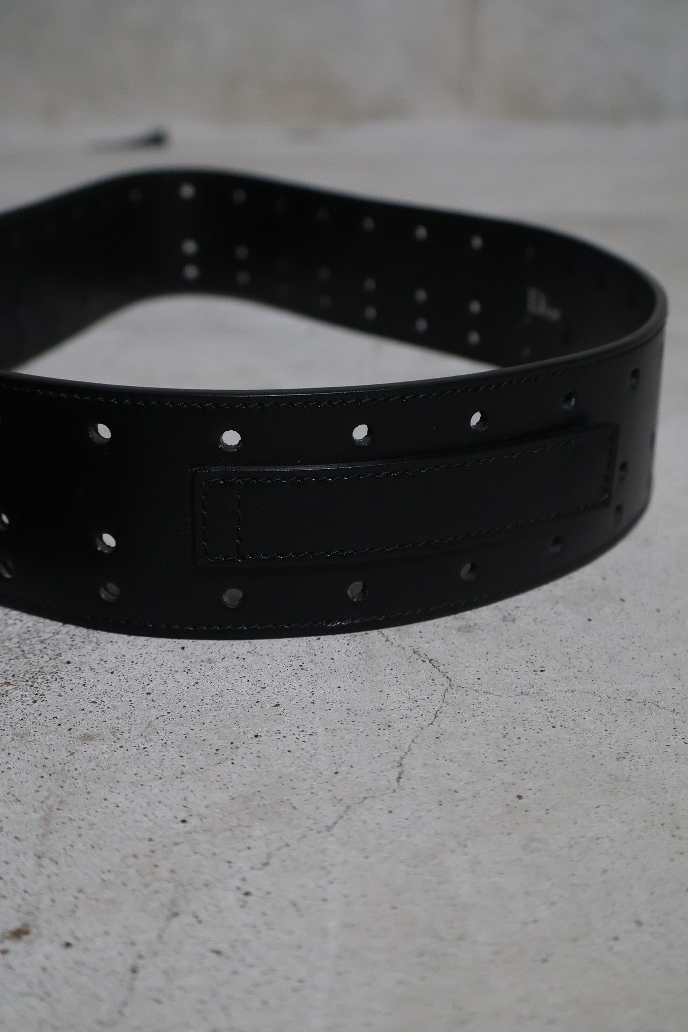 Dior Homme AW03 Pierced Luster Belt