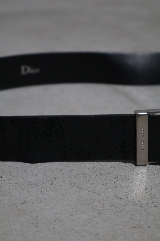 Dior Homme AW03 Luster Tire Print Belt