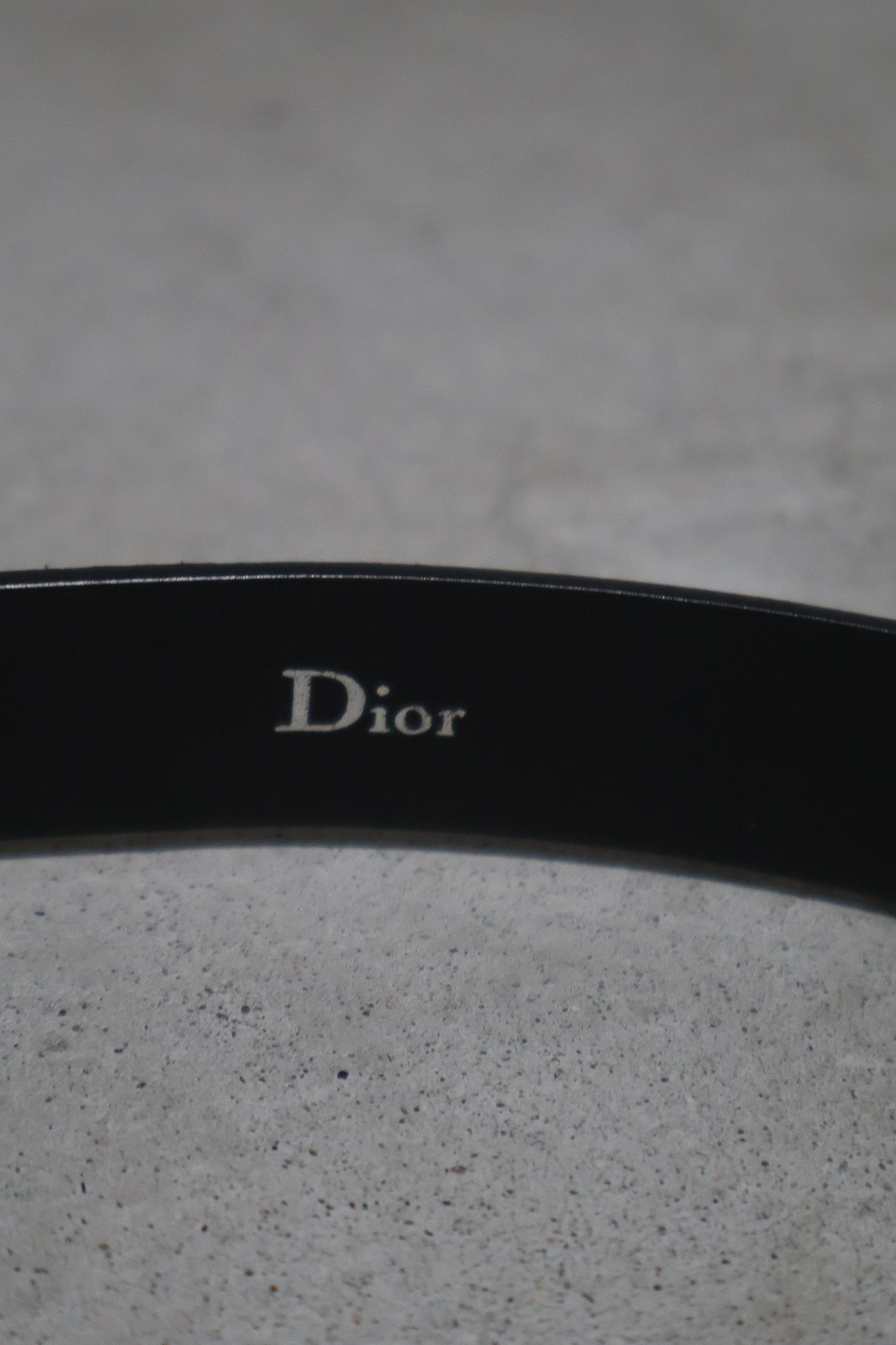 Dior Homme AW03 Luster Tire Print Belt