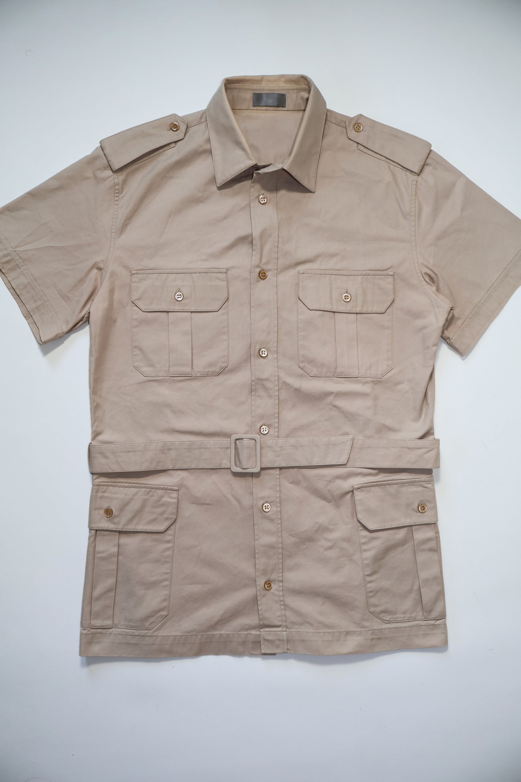Dior Homme SS07 Runway Safari Shirt