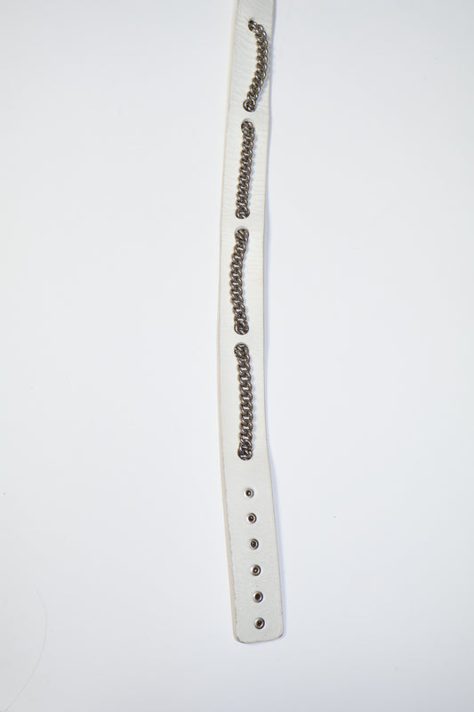 Dior Homme SS04 Strip Chain Belt