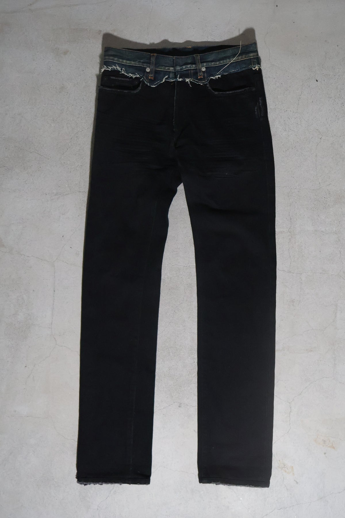 Dior Homme AW06 Cummerbund Denim