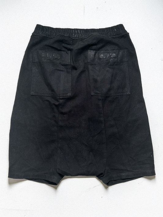 Rick Owens Coated Pod Shorts