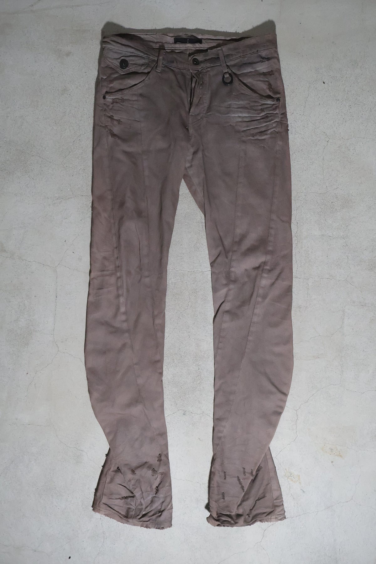 Julius SS09 Mudwash Spiral Denim