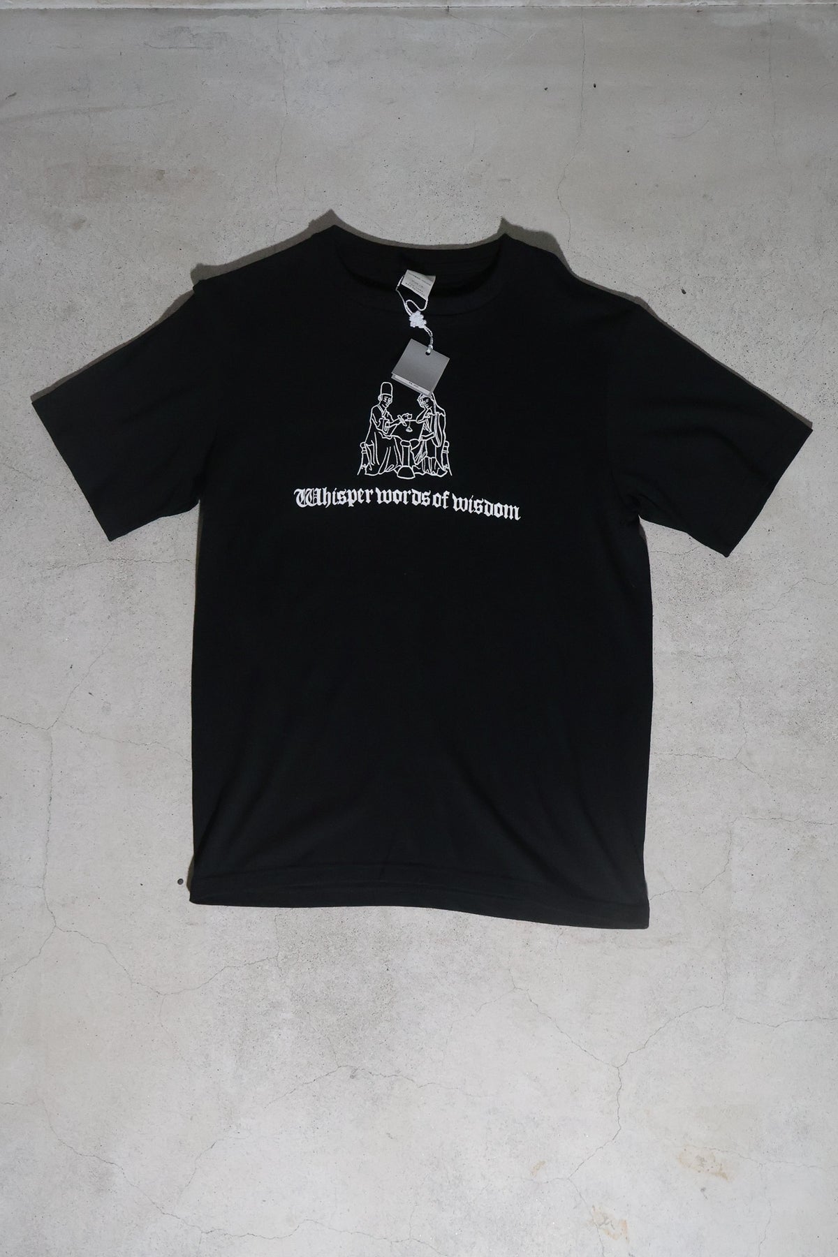 Number (N)ine AW01 Whisper Words Of Wisdom Tee