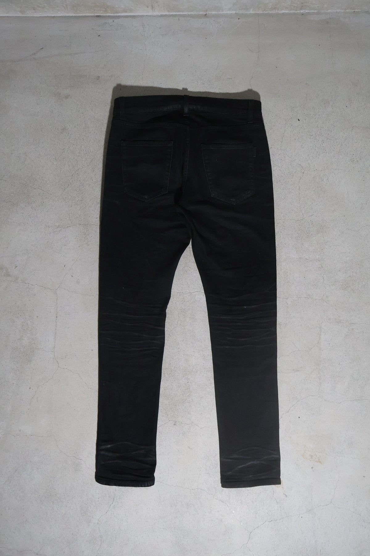Saint Laurent SS20 Waxed Denim