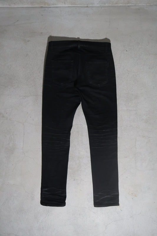 Saint Laurent SS20 Waxed Denim