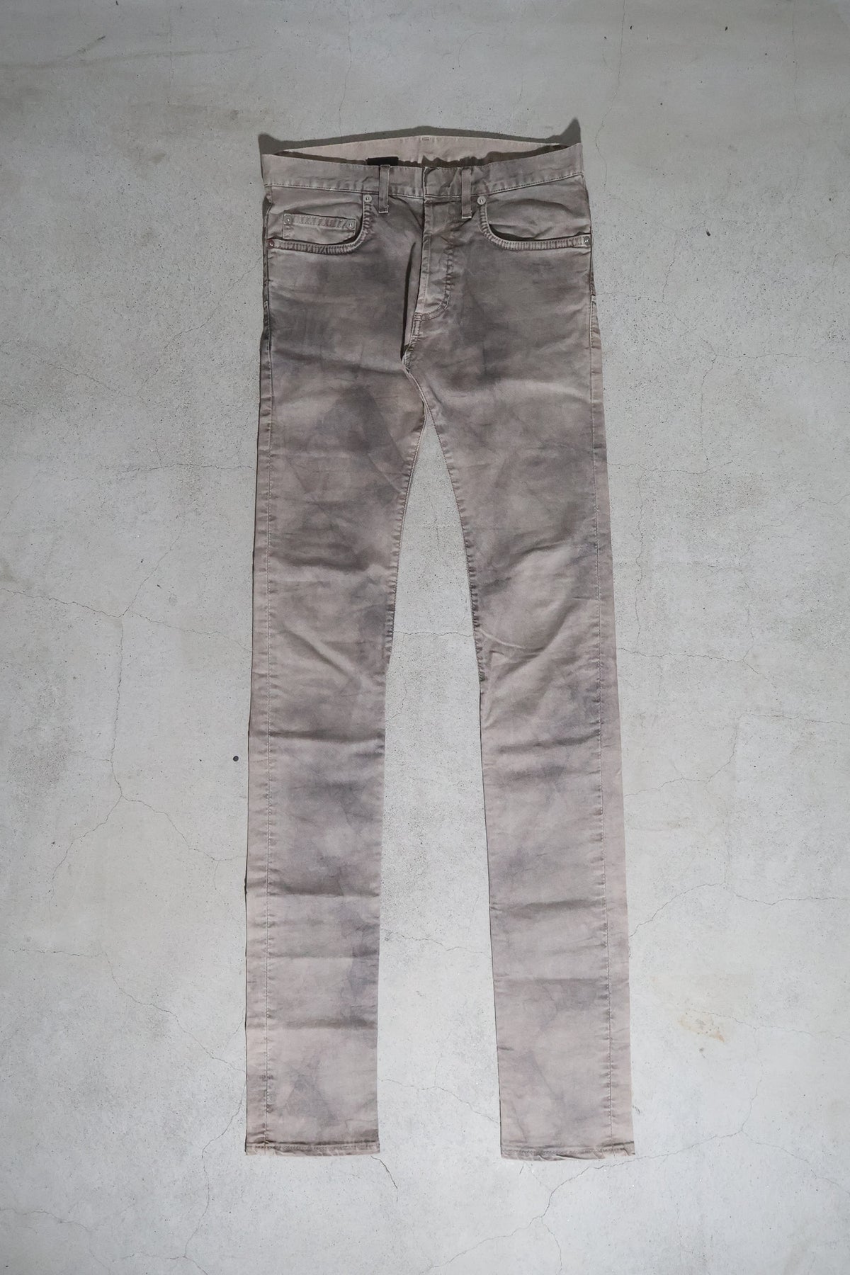 Dior Homme AW09 Dirty Marbled Jake Denim