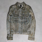 Dior Homme SS04 Waxed Bleu Claire Jacket