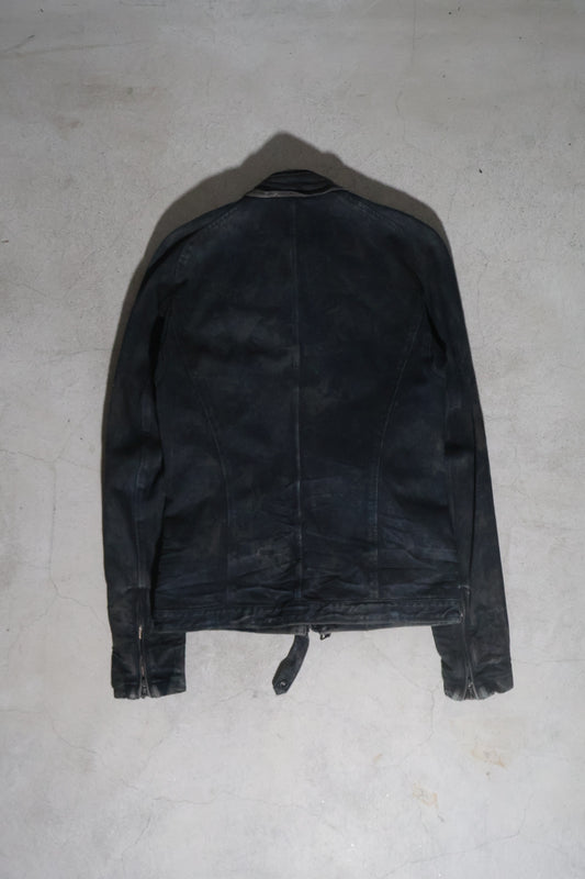Julius AW09 Mudwash Biker Jacket